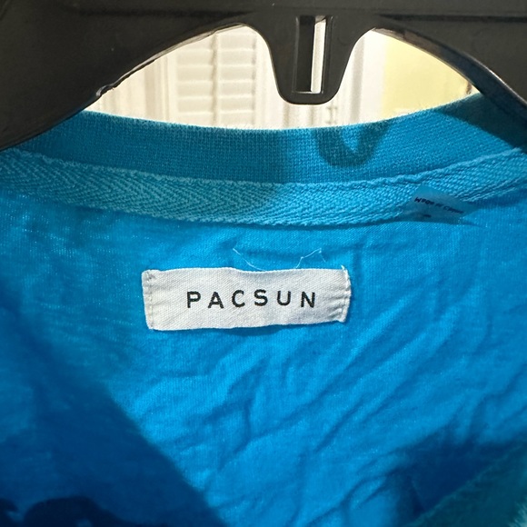 Pacsun Unisex Long Sleeve Blue Small EUC - Picture 3 of 4
